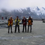 Grossglockner Team zufrieden wieder unten